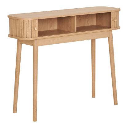 consola cu 2 sertare, natur 
