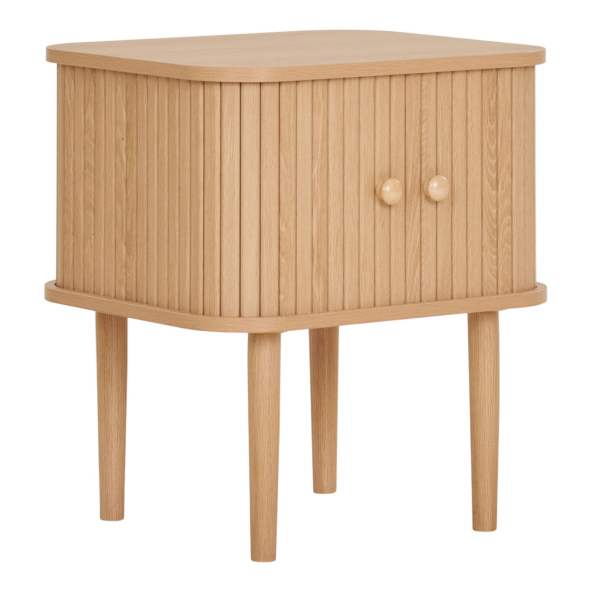 Masuta laterala cu 2 usi, natur 