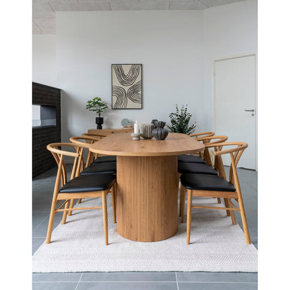 Masa de dining natur, in living