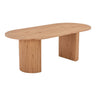 Masa de dining Boavista natur 100x210x75 cm