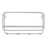Suport din otel gri pentru palarii Feira 45x15x25 cm