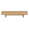 Comoda TV din stejar Darwin  180x45x45 cm
