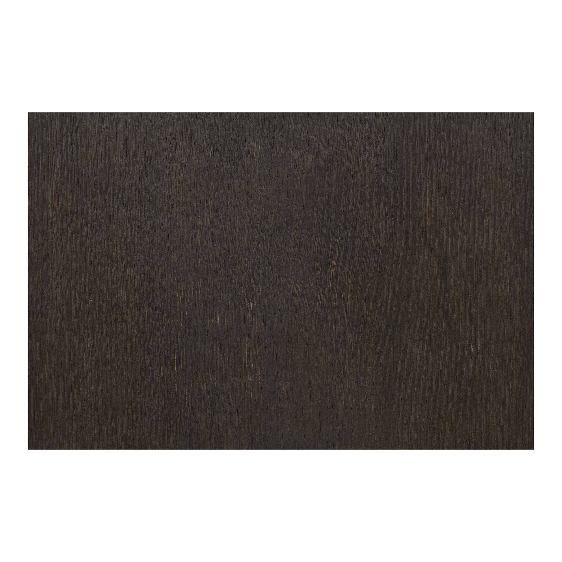  Noptiera cu 1 sertar, furnir de stejar, smoked, picioare metalice negre, detaliu