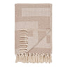 Patura decorativa Adana taupe 130x180 cm