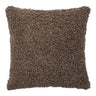 Perna Tavira  din material bouclé, gri inchis 45x45 cm