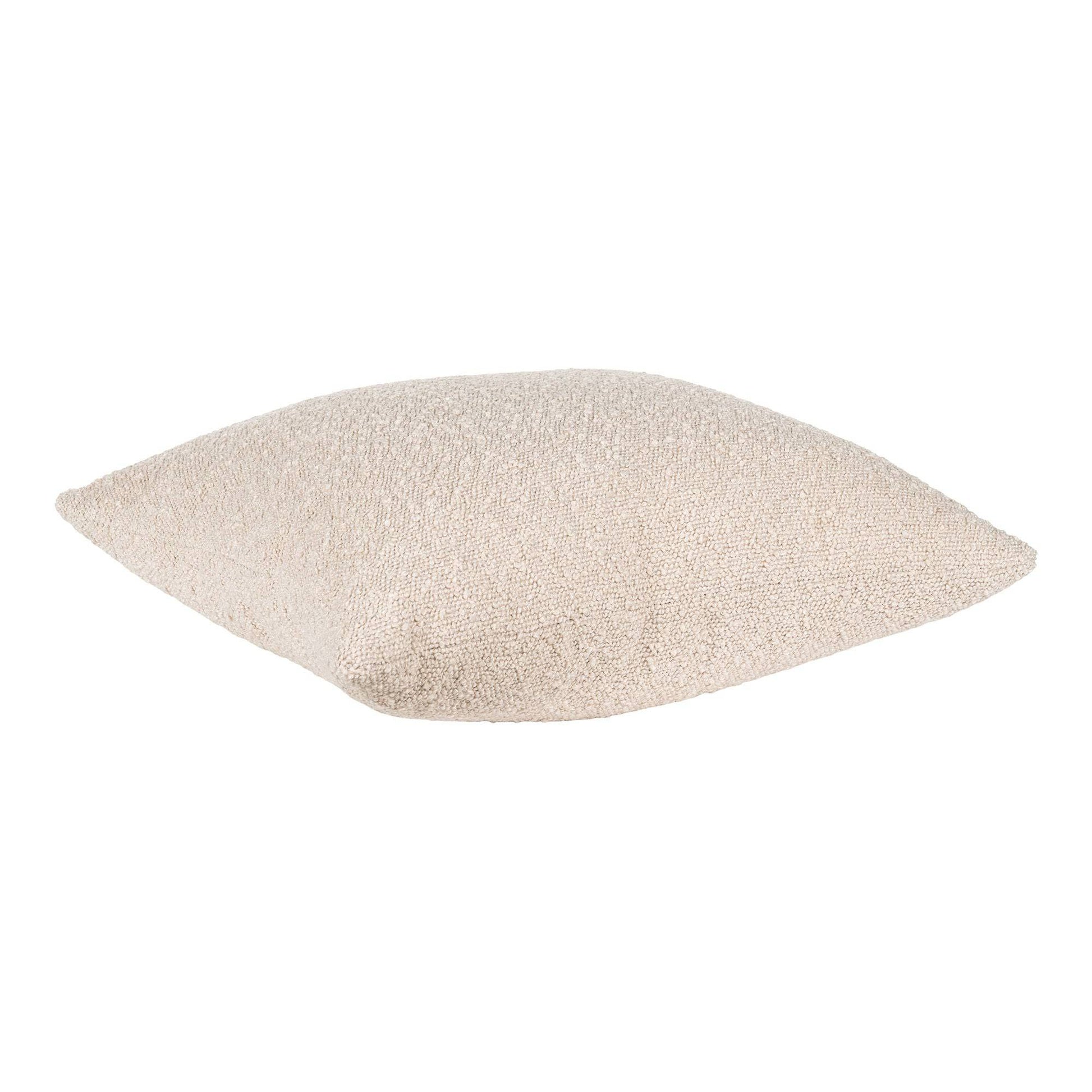 Perna din material bouclé, bej