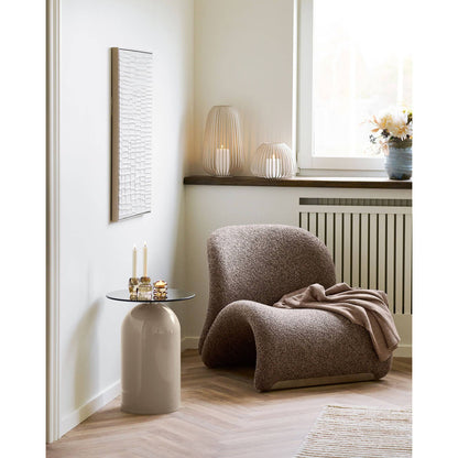 Pled taupe, pe terasa