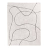 Covor Tampa din bumbac natur 200x300 cm