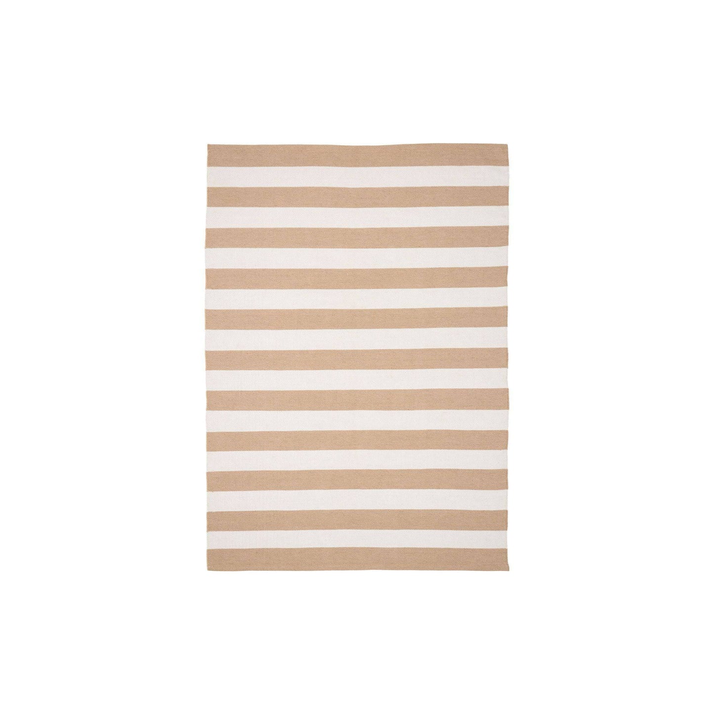 Covor , 100% plastic reciclat, bej/alb cald