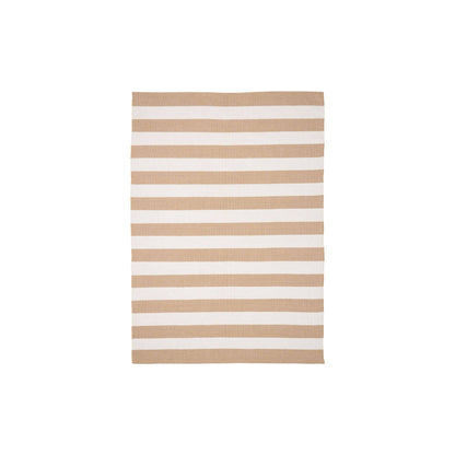 Covor , 100% plastic reciclat, bej/alb cald