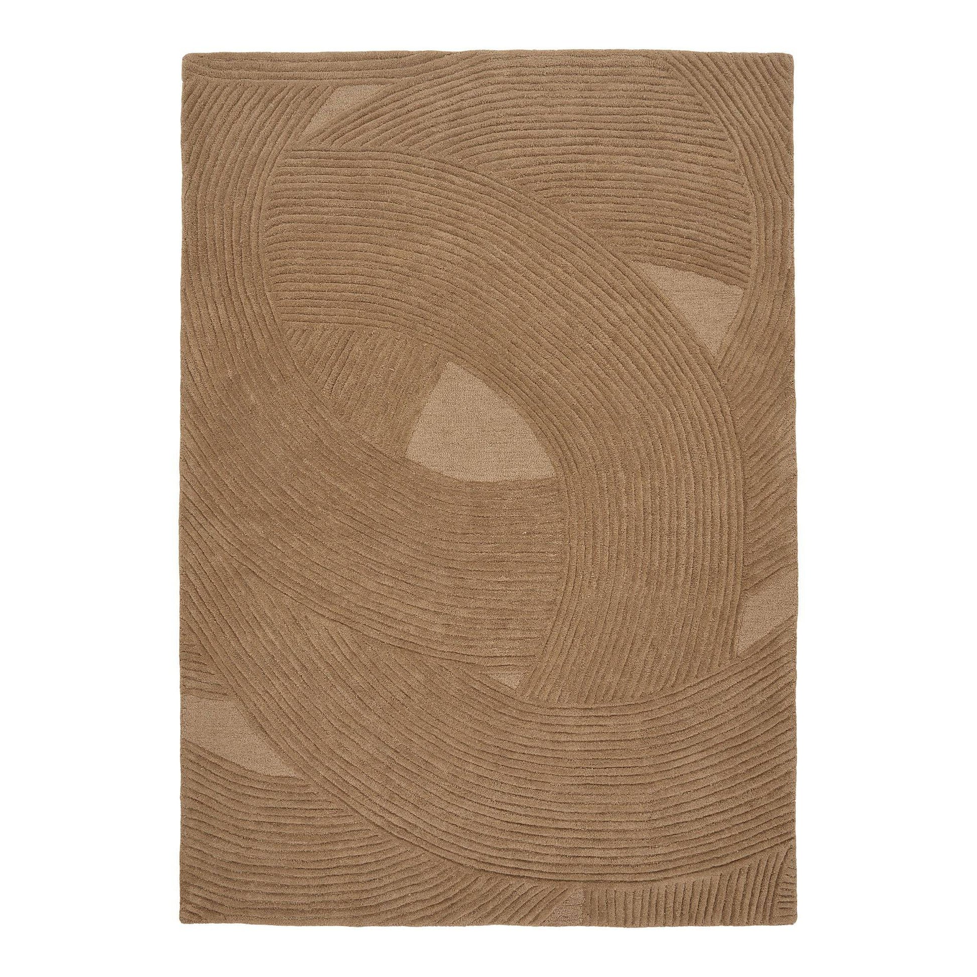Covor tuftat manual, maro 