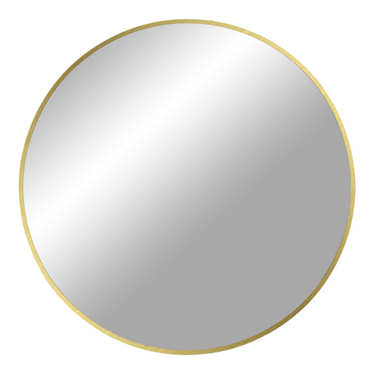 oglinda din aluminiu cu aspect de alama