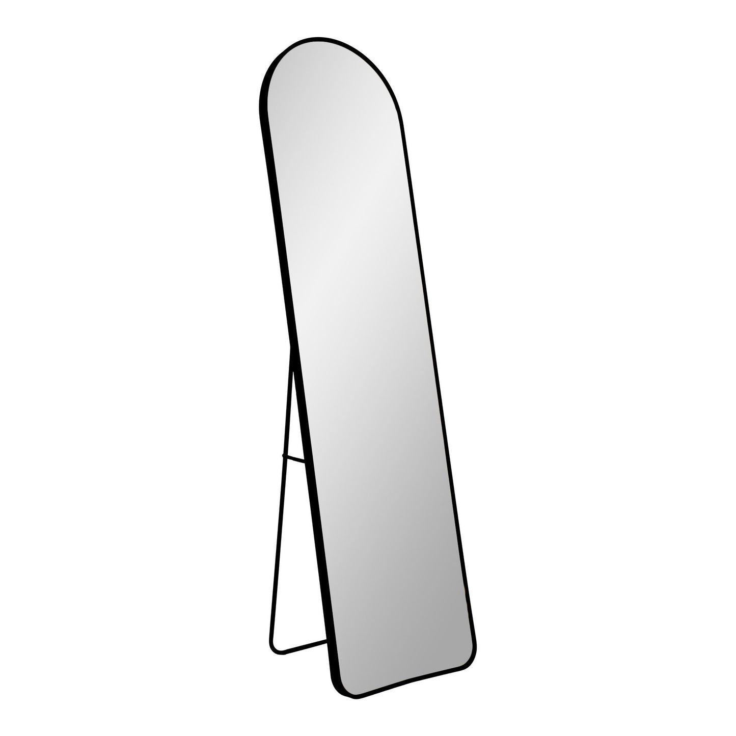 Oglinda din aluminiu, cu rama neagra