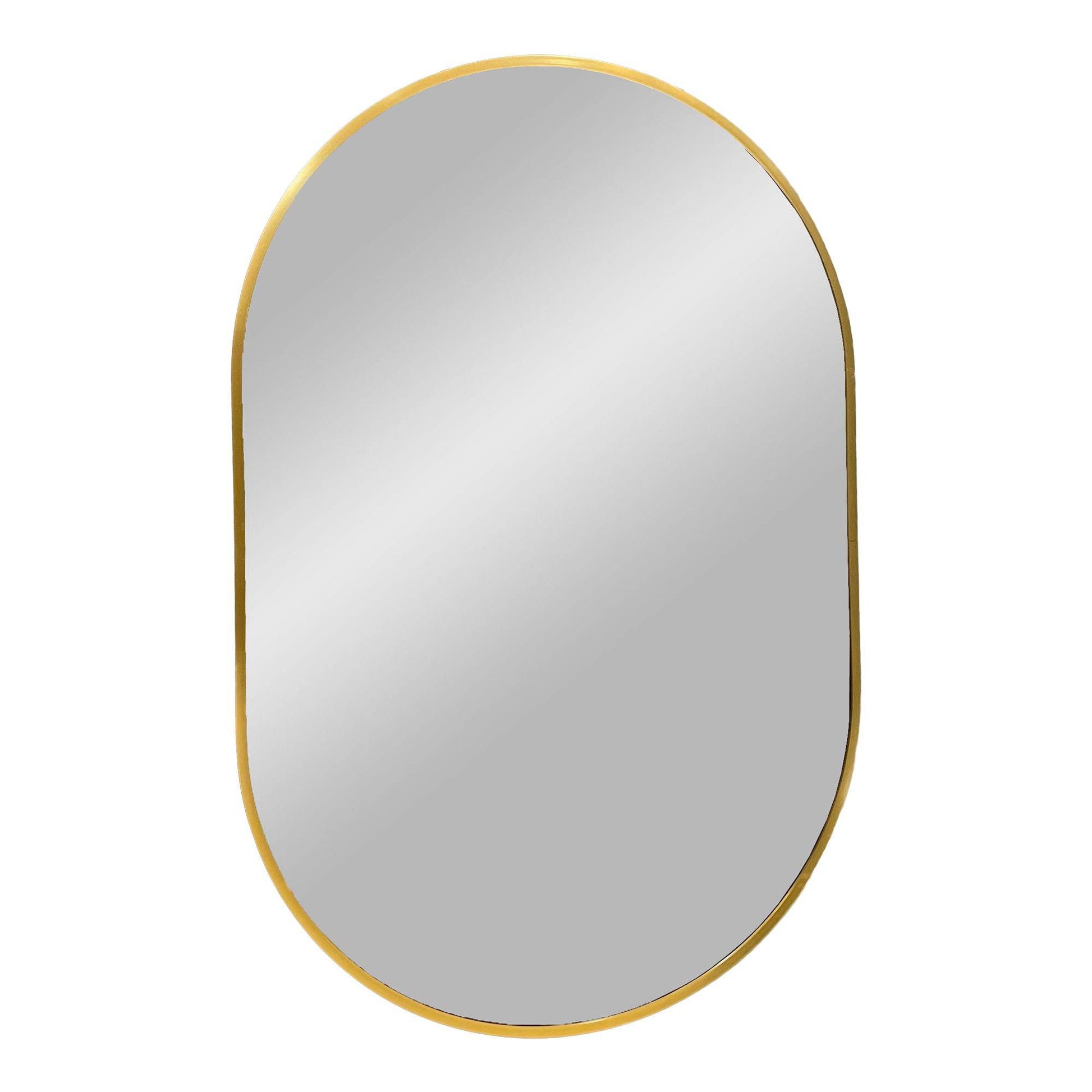 Oglinda din aluminiu, cu aspect alama 