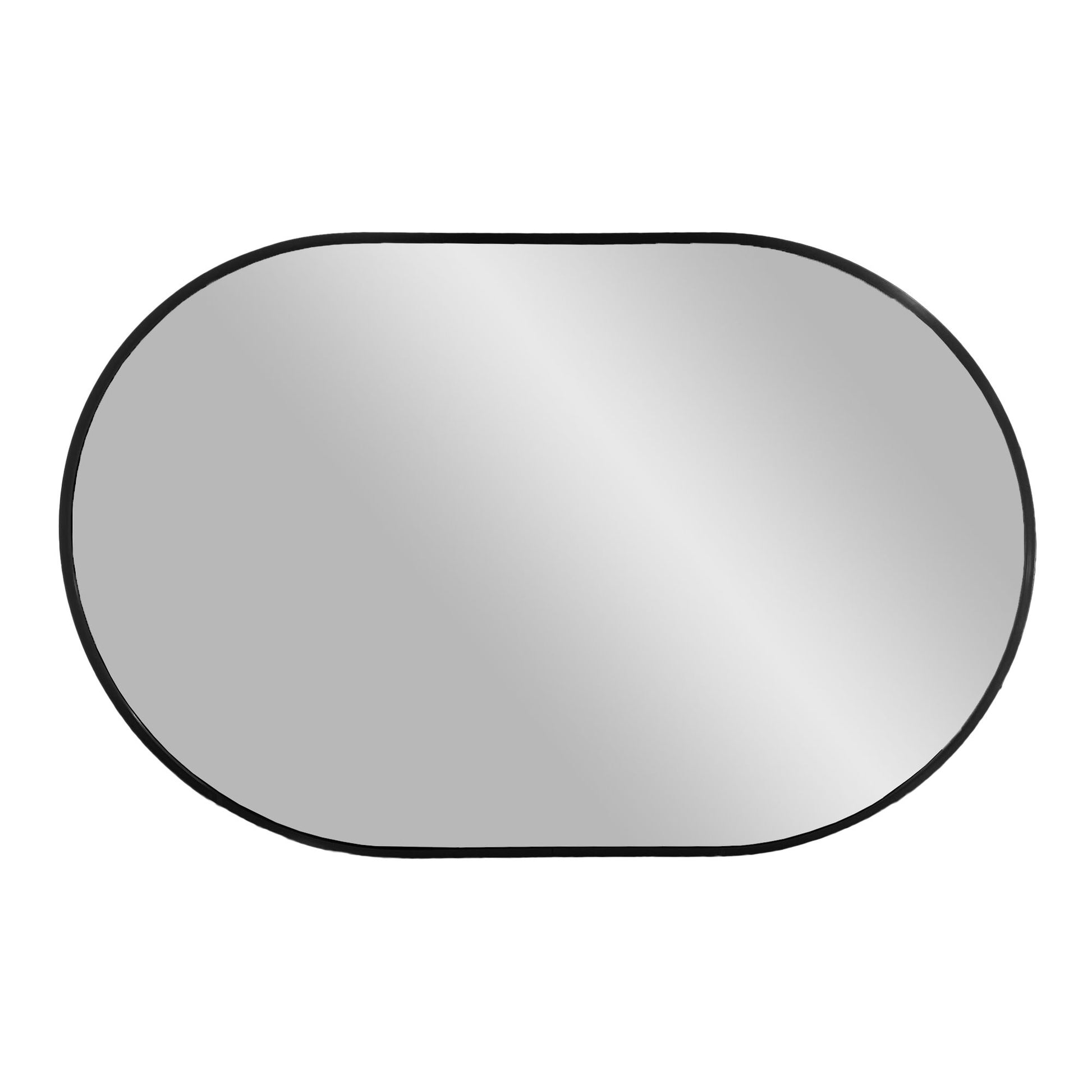 Oglinda din aluminiu, rama neagra