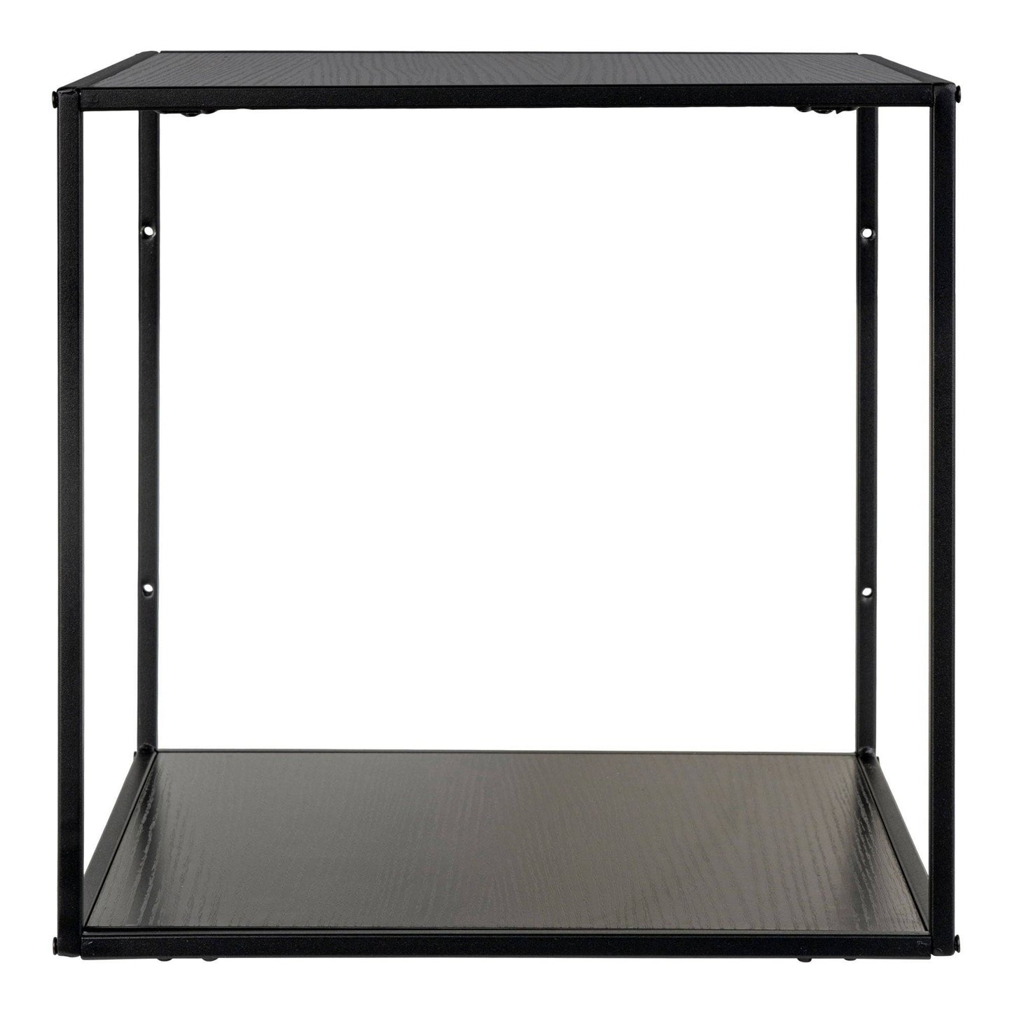 Raft suspendat, negru, rama neagra 
