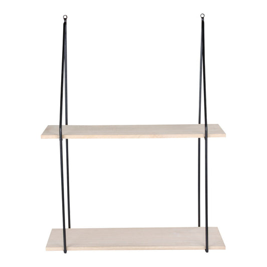 Set 2 rafturi suspendate,cu  rama neagra