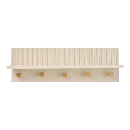 Raft suspendat cu carlige, bej 