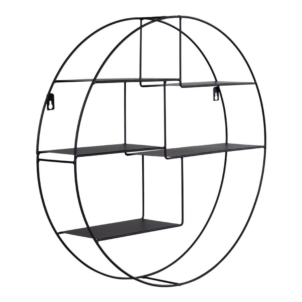 Raft suspendat din otel, negru