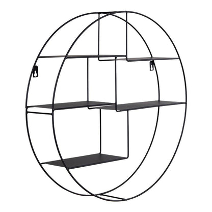 Raft suspendat din otel, negru