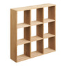 Raft suspendat din lemn de pin, natur Moss 46x10x46 cm