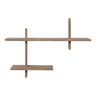 Raft suspendat din lemn de pin Ovada 60x15x44 cm