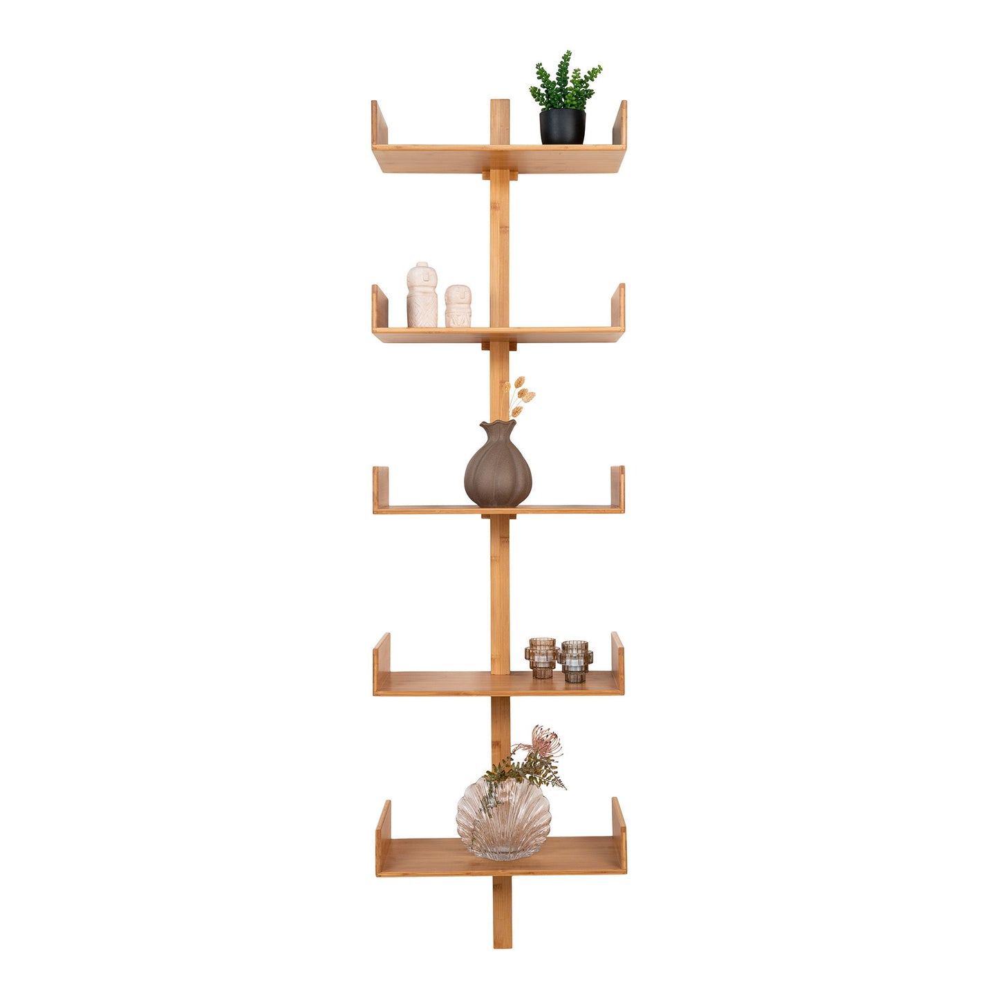 Raft suspendat din bambus, natur