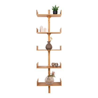 Raft suspendat din bambus, natur