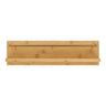 Raft suspendat din bambus, natur Ember 45x10x12 cm