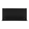 Raft suspendat din otel negru Lille 40x18x18 cm
