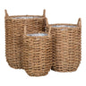 Cos din iarba de mare, natur, set de 3 Hue