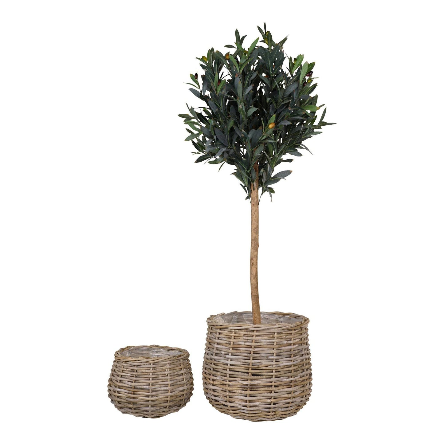 Cos din ratan kubu, natur set de 2