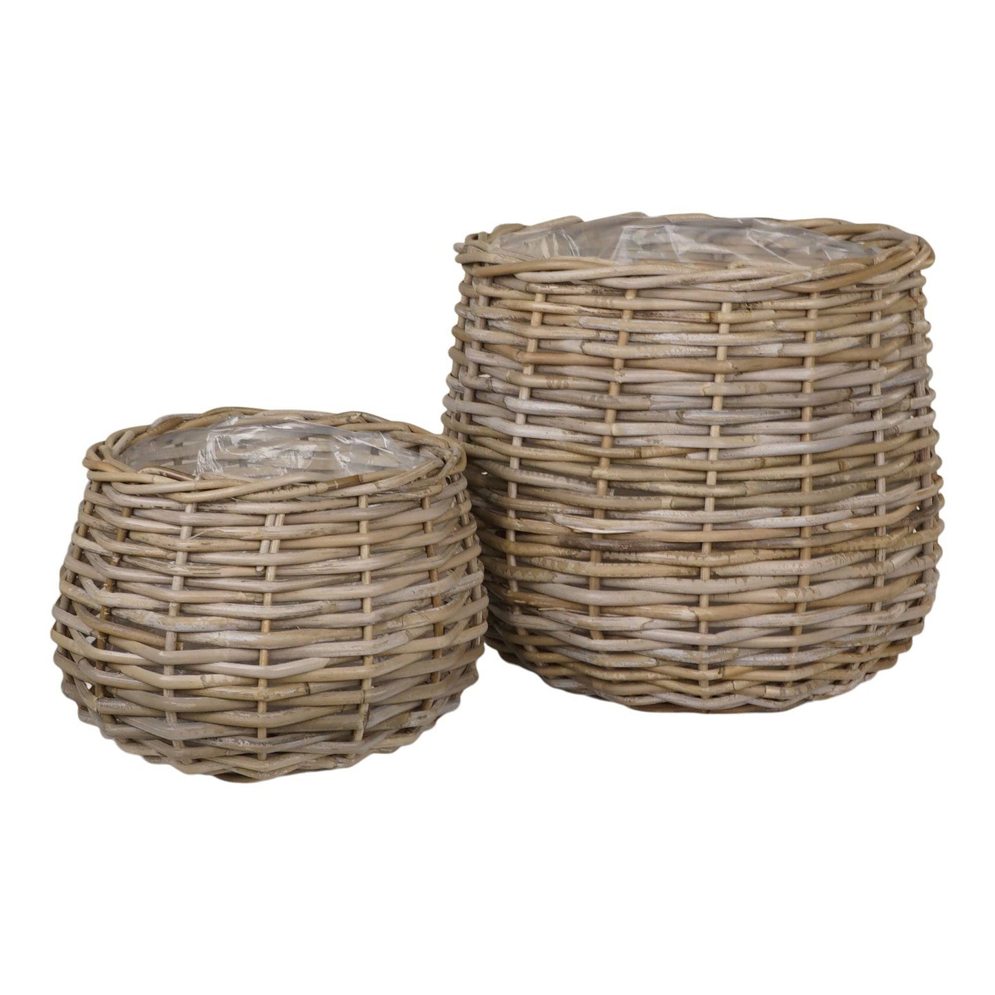 Cos din ratan kubu, natur set de 2