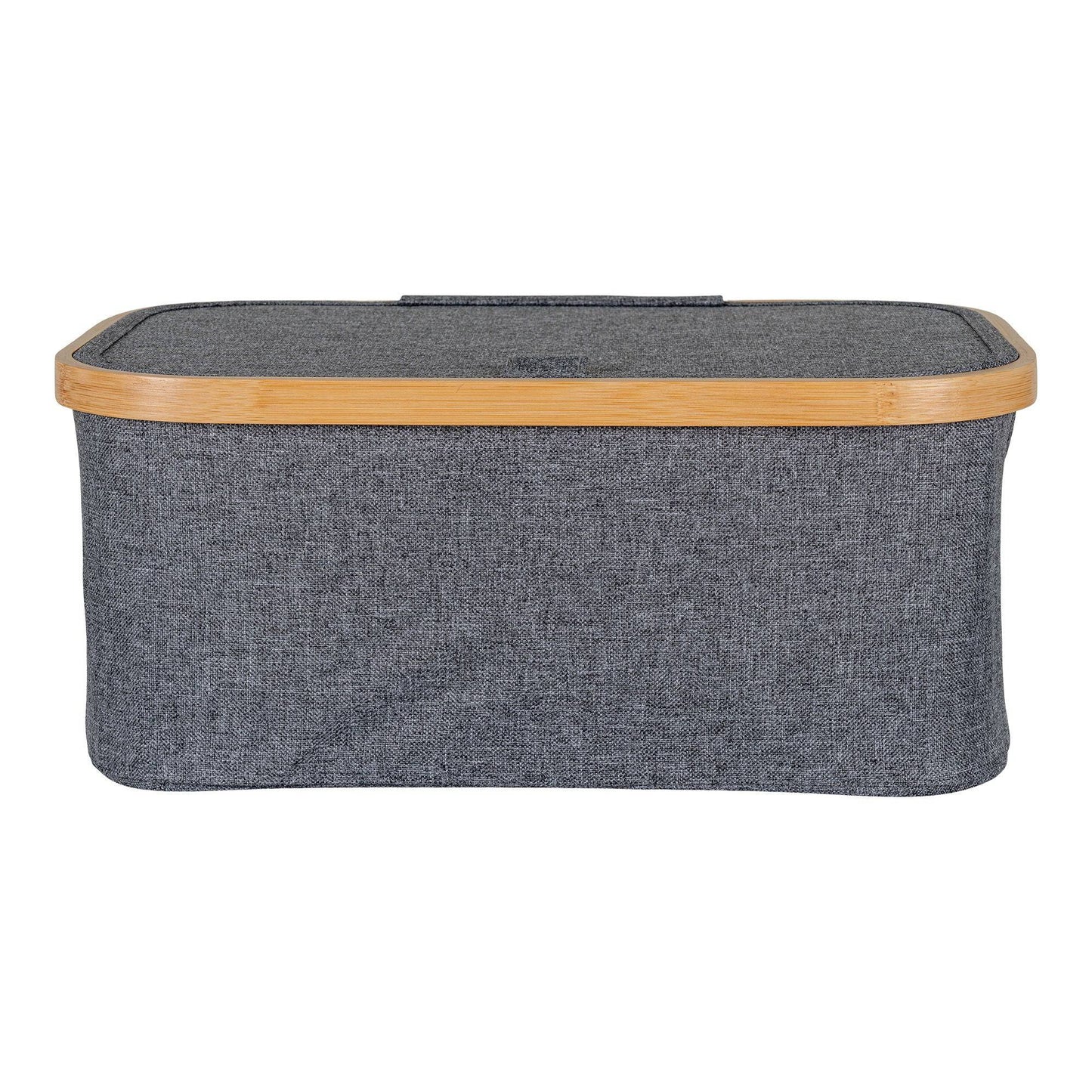 Cos, bambus/textile, gri inchis