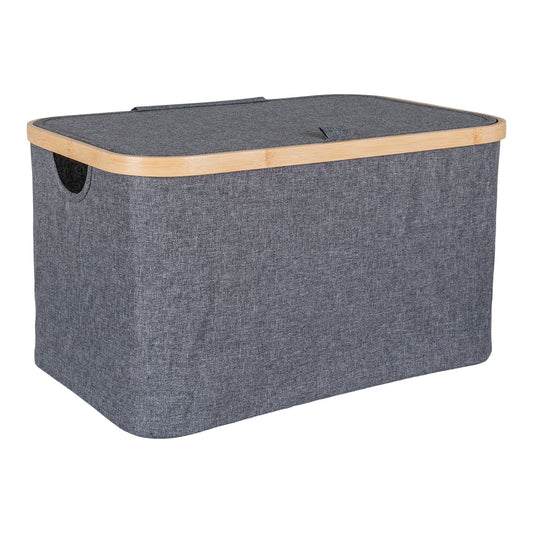 Cos, bambus/textile, gri inchis