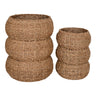 Cos din iarba de mare, natur, set de 2 Sarbas
