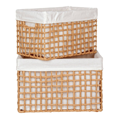 cos, paper, natur, set de 2