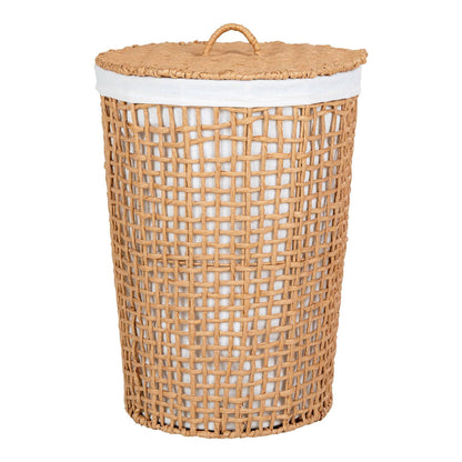  Cos de rufe, paper, natur/alb 