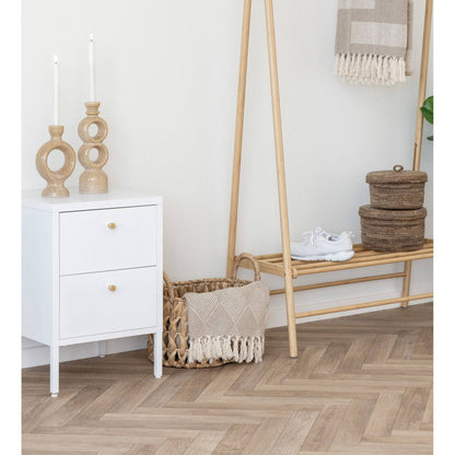 cos din zambila de apa, natur set de 3, in living scandinav