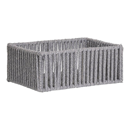 cos din bumbac/metal, gri set de 3