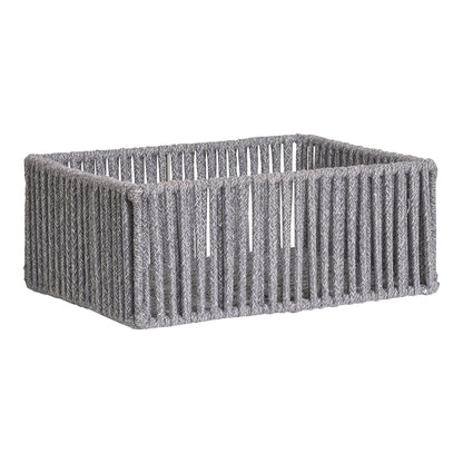 cos din bumbac/metal, gri set de 3
