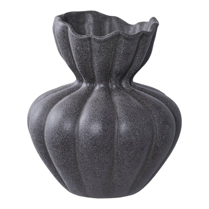 Vaza din ceramica neagra