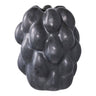 Vaza din ceramica neagra, 14x15x19 cm
