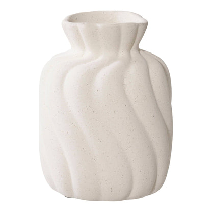 Vaza din ceramica, alb set de 2