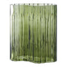 Vaza din sticla verde fumurie 21x12x26,5 cm