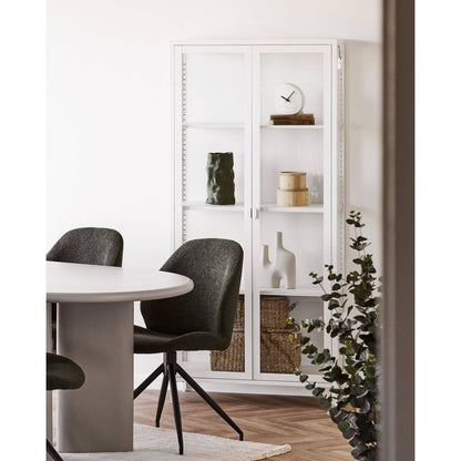 Vaza din ceramica verde, in living