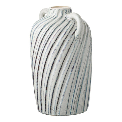 Vaza din ceramica albastra