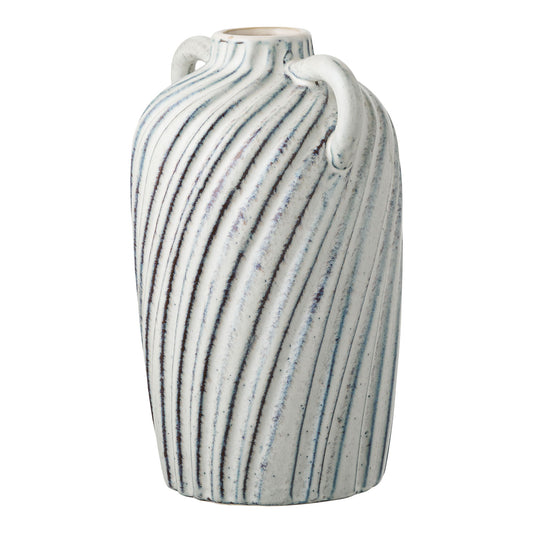 Vaza din ceramica albastra
