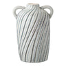 Vaza din ceramica albastra 15,5x14x22 cm