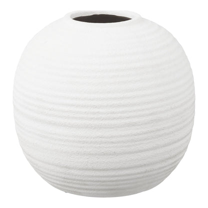 Vaza din ceramica alba